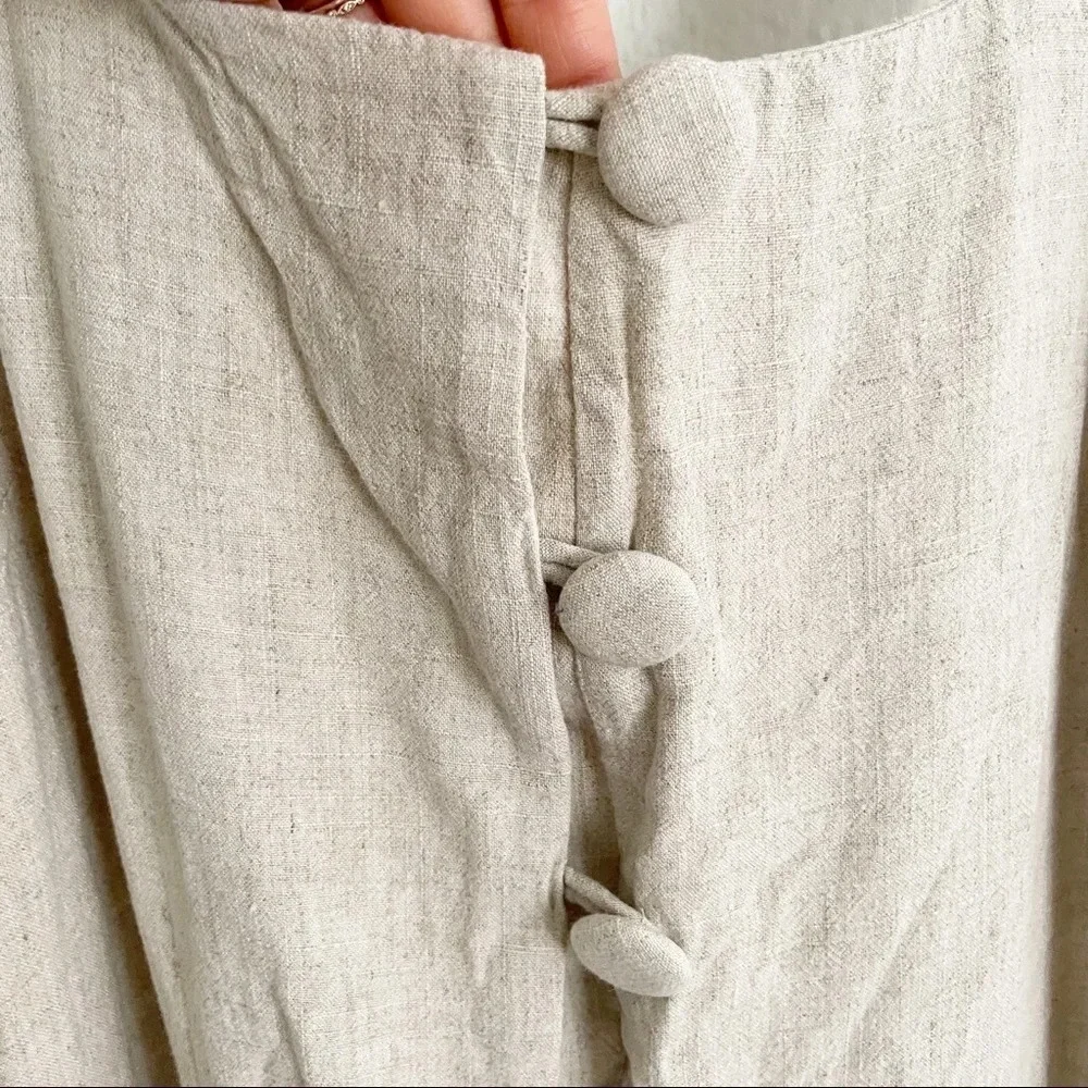 Topshop | linen romper - Picture 5 of 7